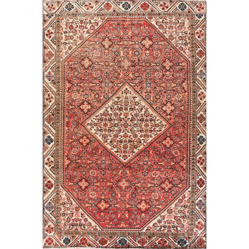 Geometric Traditional Area Rug 7x11