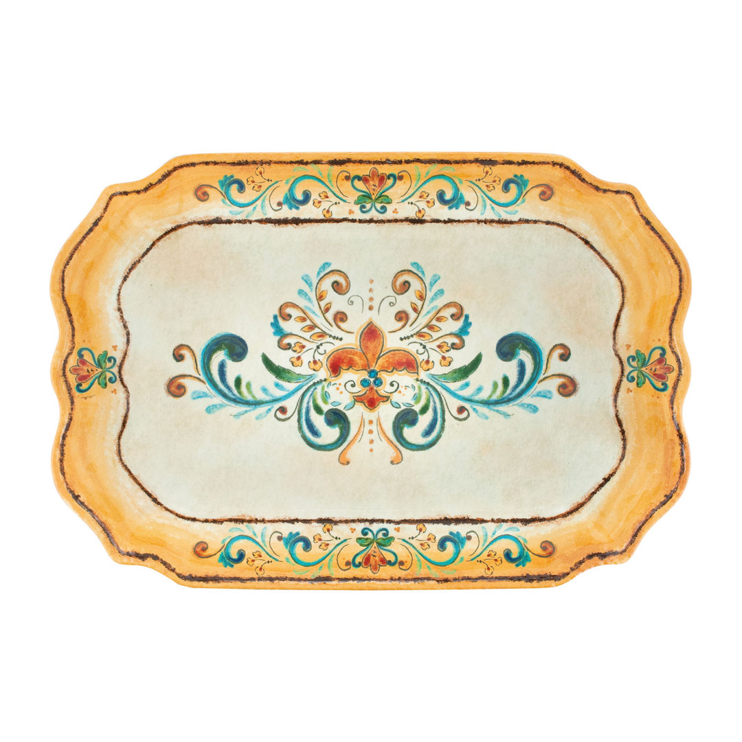 Fleur De Lis Living Scarborough Melamine Tray Fleur De Lis Living