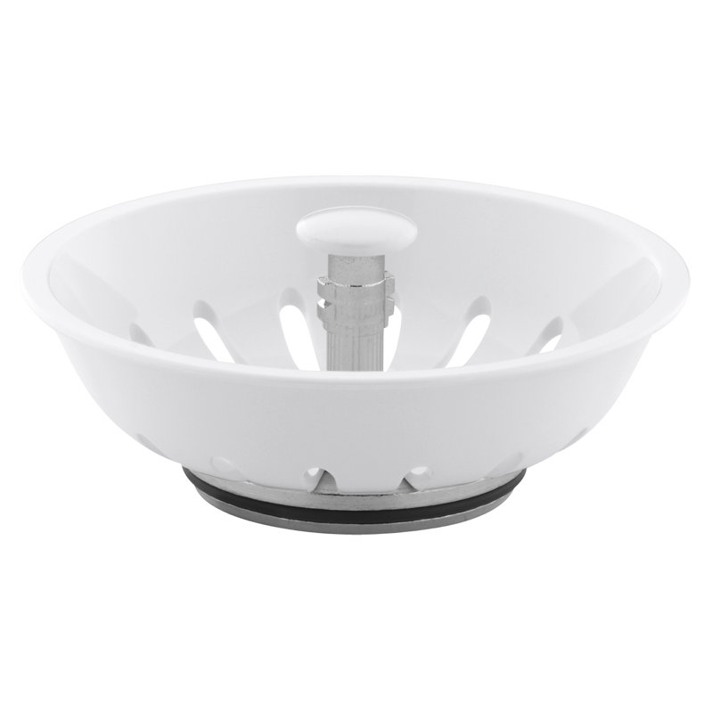 Duostrainer Basket Strainer, White