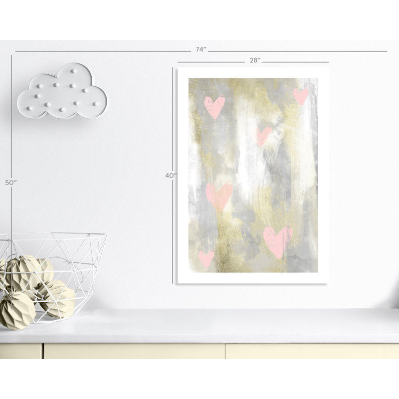Décoration murale 1 enfant love explosion, H 40 x l 28 po x P 1 po, Papier