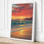 Golden Hour Seascape Coastal - Wrapped Canvas-866531208-866531223