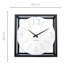 Horloge en métal 16 "Time Frame