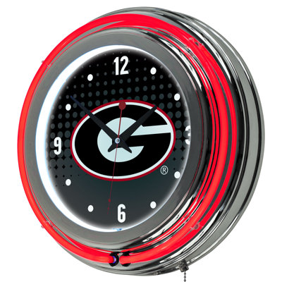 Horloge murale 14,5" de l’université de georgia
