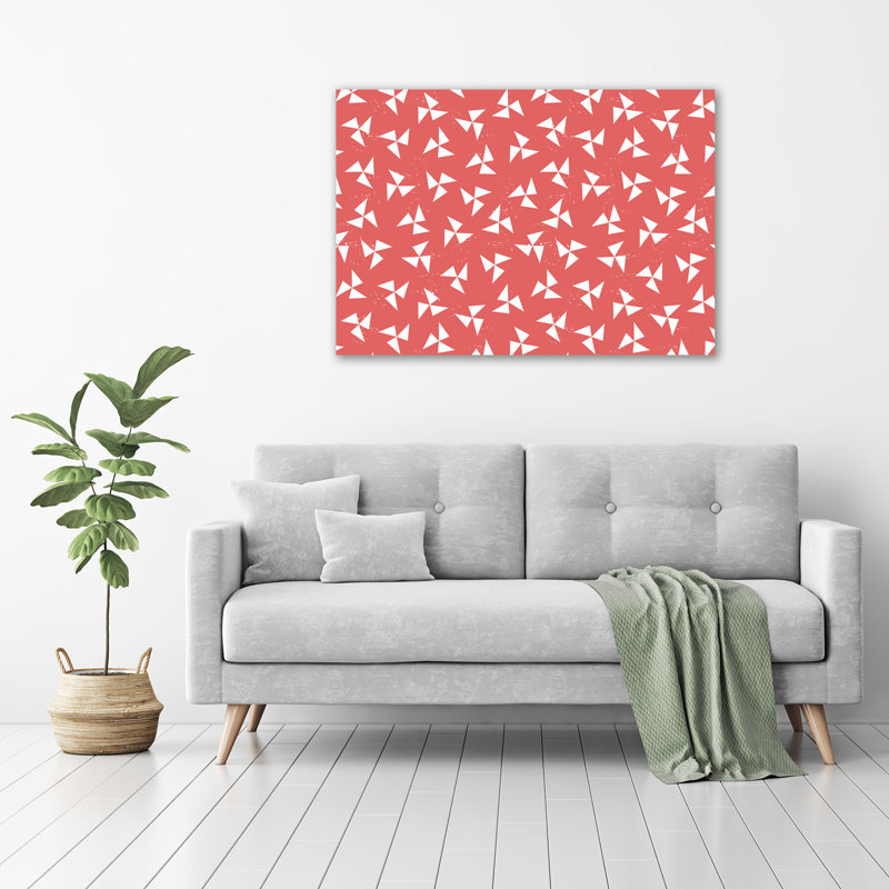 Geometric Background - Wrapped Canvas Print