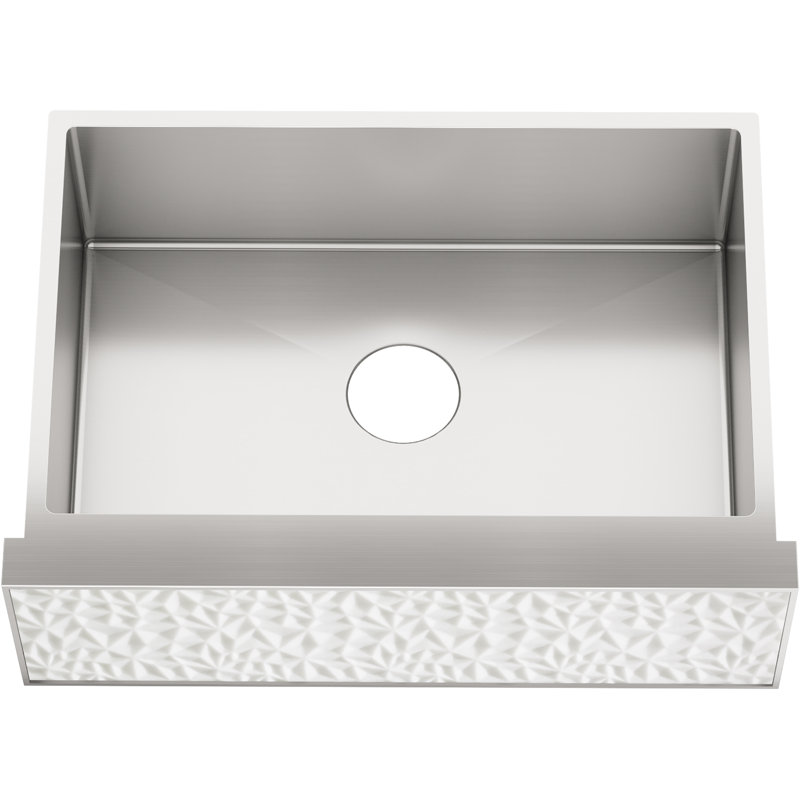 Insert en pierre sculptée Tailor, Blanc royal
