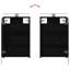 Wall Mounted Mirrored Bathroom Cabinets 2 Shelves with Mirror-2137198416-2137198420