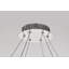 Stoker - Luminaire suspendu rond à DEL 36 pouces - Finition nickel poli - Cristal K9-965424280