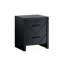 Morris G0092-N 2 Drawer Nightstand Black-1380550183