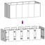 Almarene Metal Raised Garden Bed-483314887
