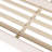 Beige Full Size Daybed With Trundle And Frost Fleece-461845798-461845796