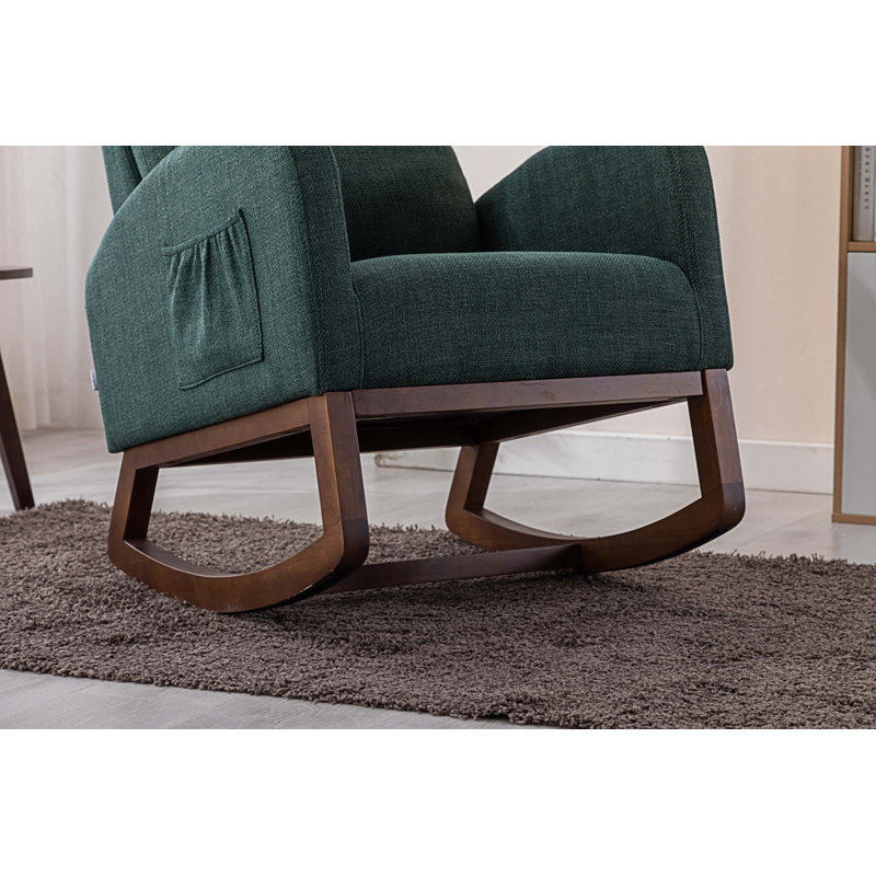 Chaise berçante Coinde, Émeraude