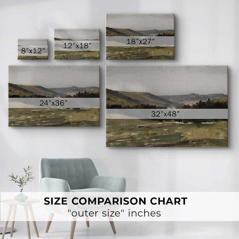 Paysages rétro-CML -Gallery Wraraped Cavas, 40 x 60