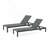 Set Of 2 Chaise Lounge, Durable Pool Lounger Set-1994832574