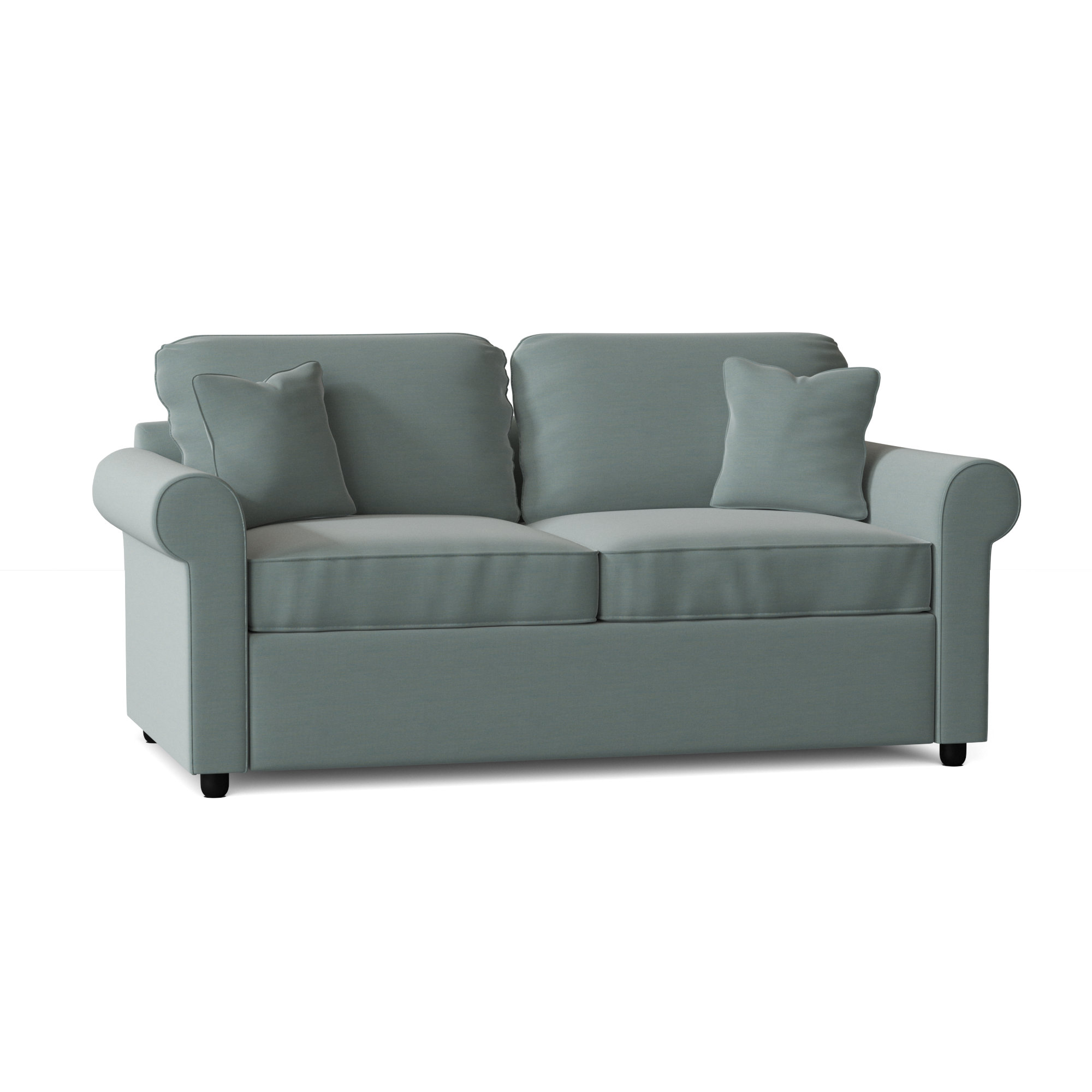 Warrington 76'' Upholstered Sleeper Sofa, Sunbrella® Canvas Spa