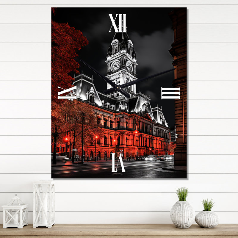 Jerita - Cityscapes Wall Clocks, Moyen