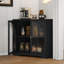 Armoire d'appoint d'angle à 2 portes-1092825019