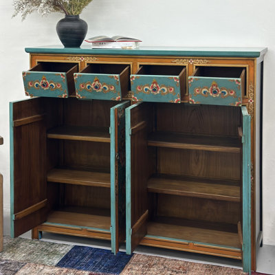 Solid Wood Painted Furniture Sideboard