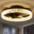 16'' Smart LED Ceiling Fan with Light and Remote APP Control-821690361
