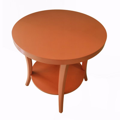 Contemporary Shelf End Table