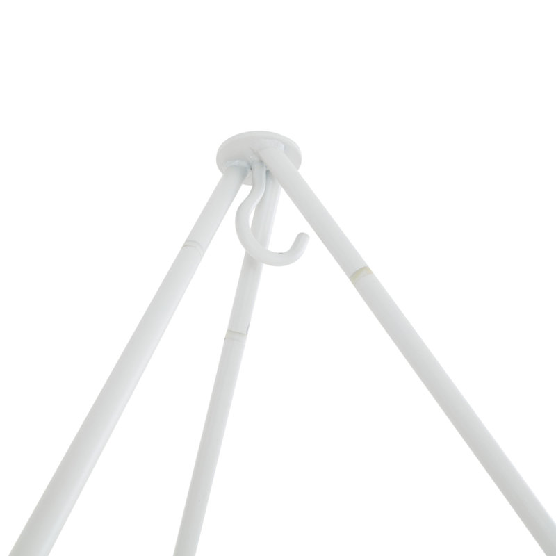 Anjeliett Powder Coated Steel Standard Hammock Stand, White