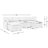 Jahime 124" Modular U-Shaped Sectional Sofa-In-A-Box With Storage