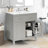 30" Single Bathroom Vanity with Ceramic Top-1647487317