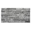 Panneau mural simple effet brique rustique gris-134688895