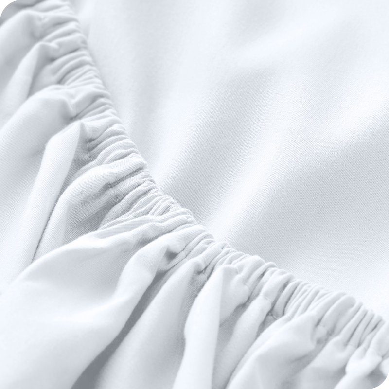 Drap-housse extra profond 1800, Drap-housse de taille très grand, Blanc