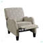 Fauteuil inclinable par pression