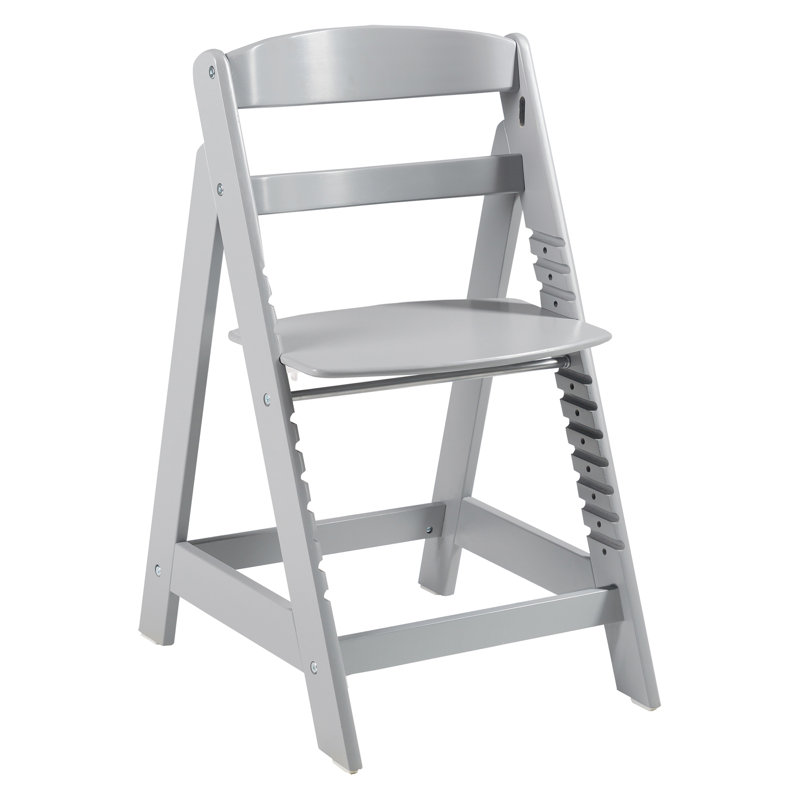 Sit Up High Chair, Grey/Brown/Blue