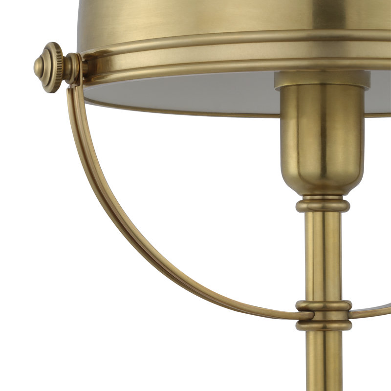 Ralph Lauren Carthage Cordless Desk Lamp in Natural Brass