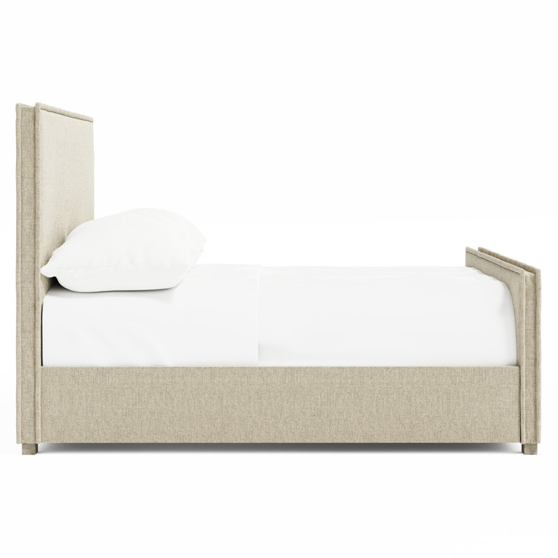 Sawyer Upholstered Bed, Queen, Fawn B166