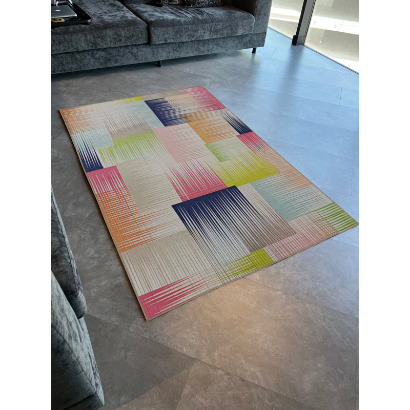Tapis en coton polypropylène Senikka, Rectangle 3 pi 3 po x 8 pi 2 po