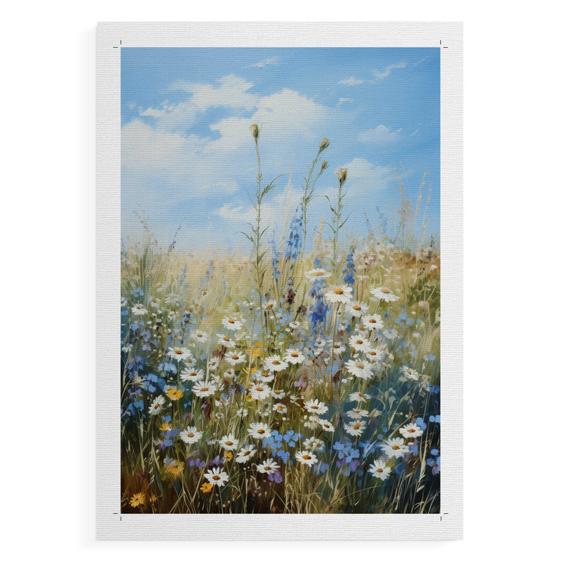 FLORAL Series XVII - Impression sur toile seulement - NON-CADRE