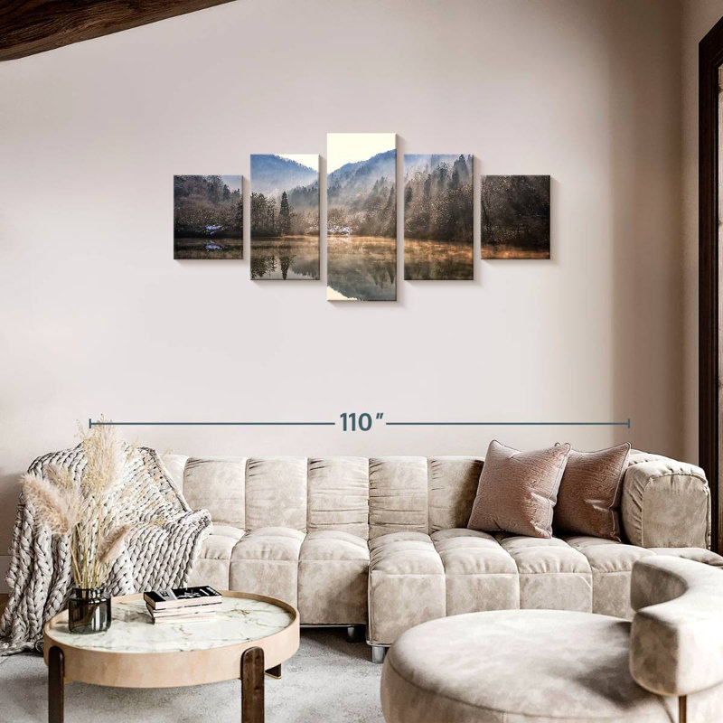 Nature's Reflection, 34" H x 74" W