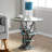 Basden Glass Top End Table