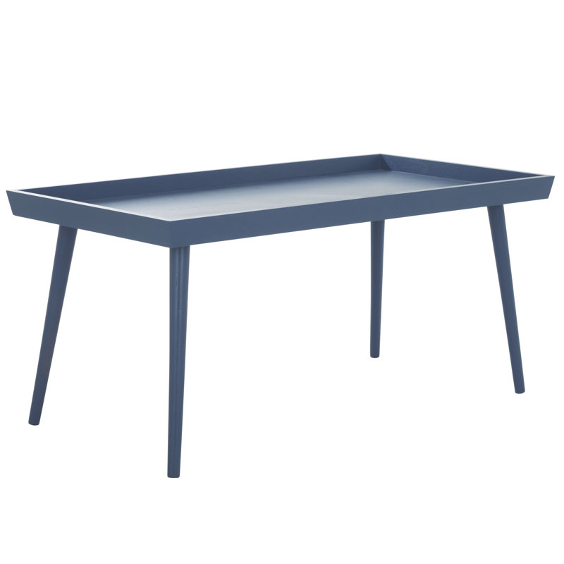 Table basse 4 pieds Brycine, Bleu
