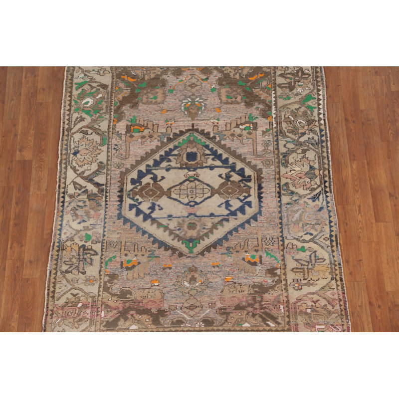 Tapis géométrique rétro 5 x 6