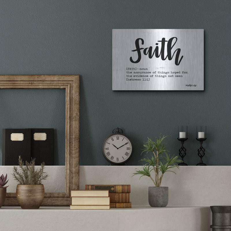 «Faith» par Imparfect Dust, H 12 po x l 16 po