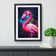 Flamingo Digital - Single Picture Frame Print on Wood
