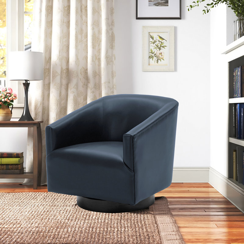 Chaise pivotante Garland, Blue