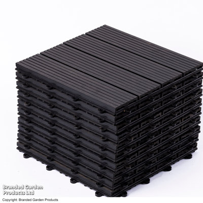 WPC Decking Tile Pack of 40