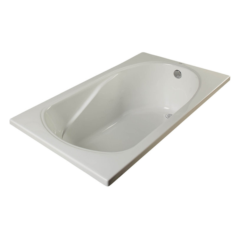 Sculptura 60'' x 36'' Soaking Acrylic Bathtub