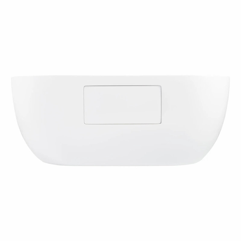 70" Boyce Acrylic Freestanding Soaking Bathtub, White