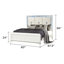Marijela King 4PC Bedroom Set-1996620005
