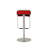 Silden Swivel Upholstered Adjustable Height Counter Stool with Metal Frame