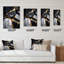 Abstract Geode Marble II - Horloges murales abstraites en marbre-98989301