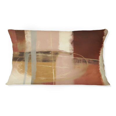Coussin décoratif chocolat brun