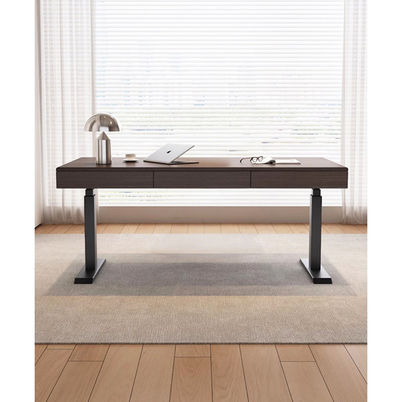 Bureau électrique italien à hauteur réglable Italian Minimalist Smart, 29.5" H x 63" W x 27.6" D