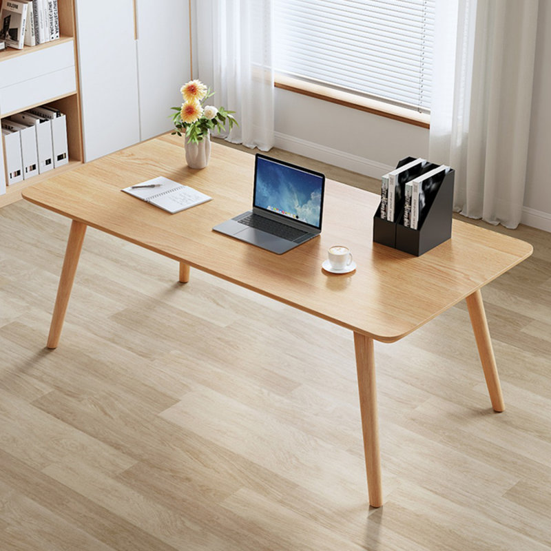 Bureau d'écriture Burlywood, H 29,53 po x l 62,99 po x P 27,56 po